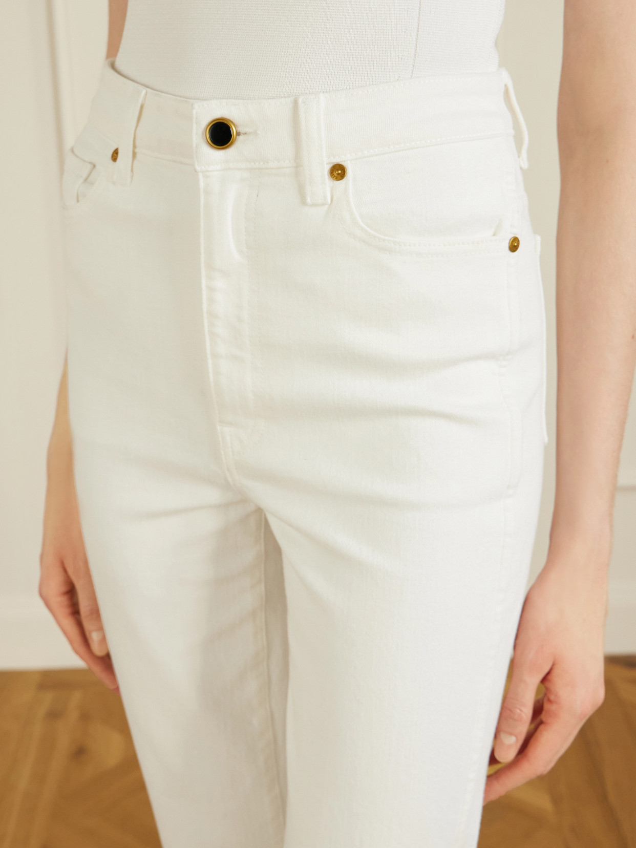 Abigail High-Rise Straight-Leg Jeans