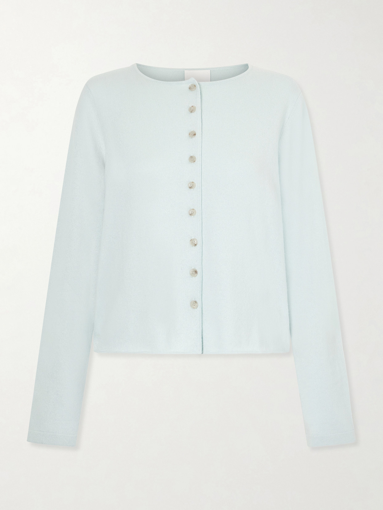 Allude Ribbed Cotton And Cashmere-blend Cardigan In Green