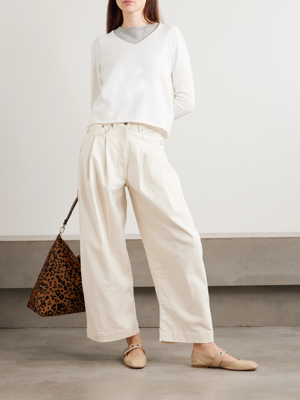 Cotton And Cashmere-Blend Sweater