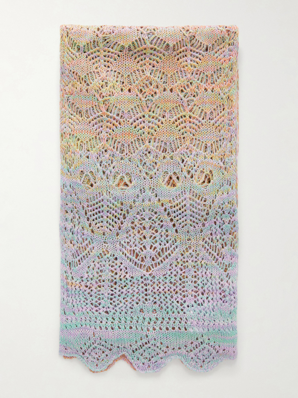 Anna Sui Space Dye Scarf In Multi