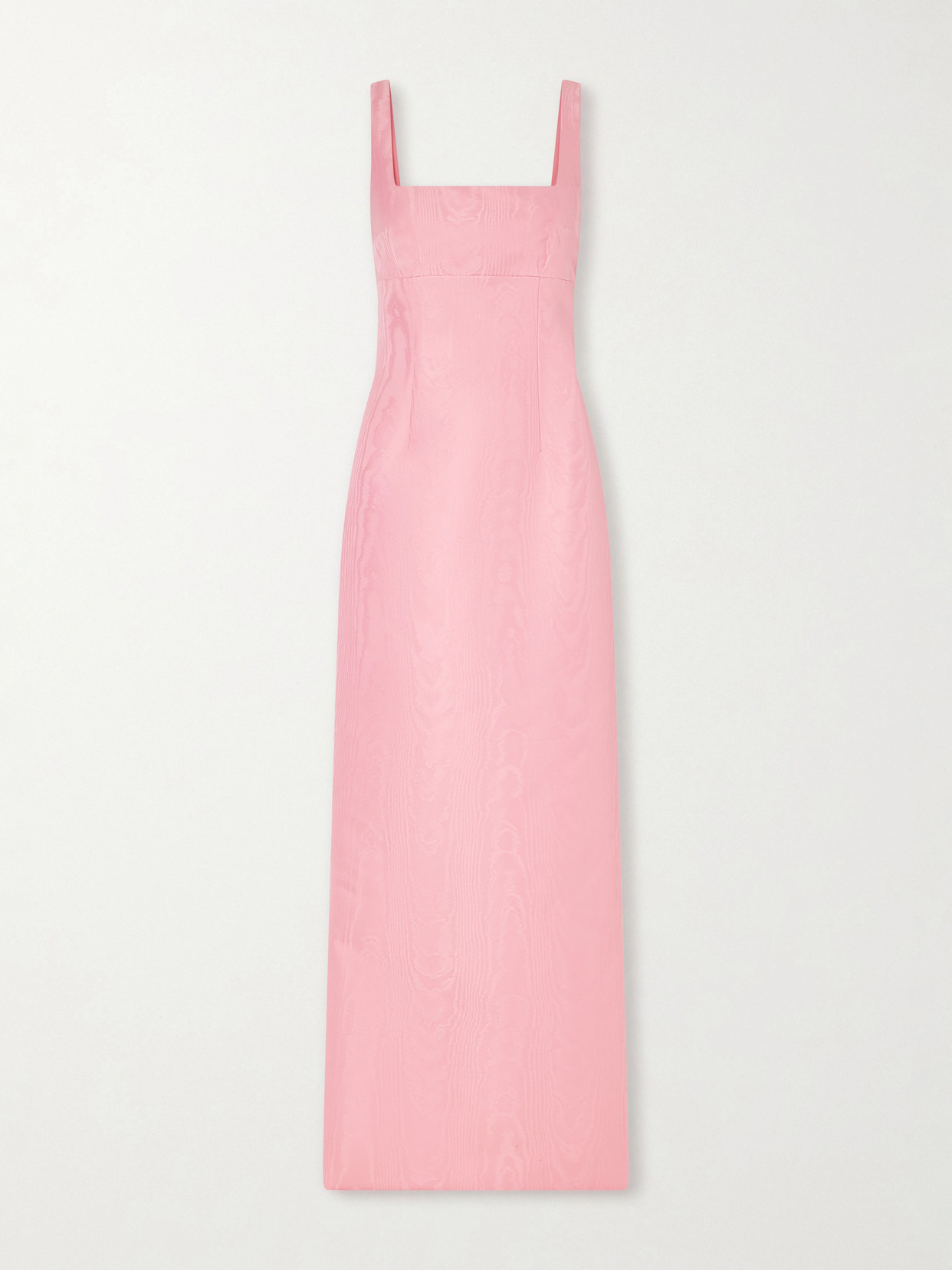 Emilia Wickstead Micheline Moire Gown In Pink