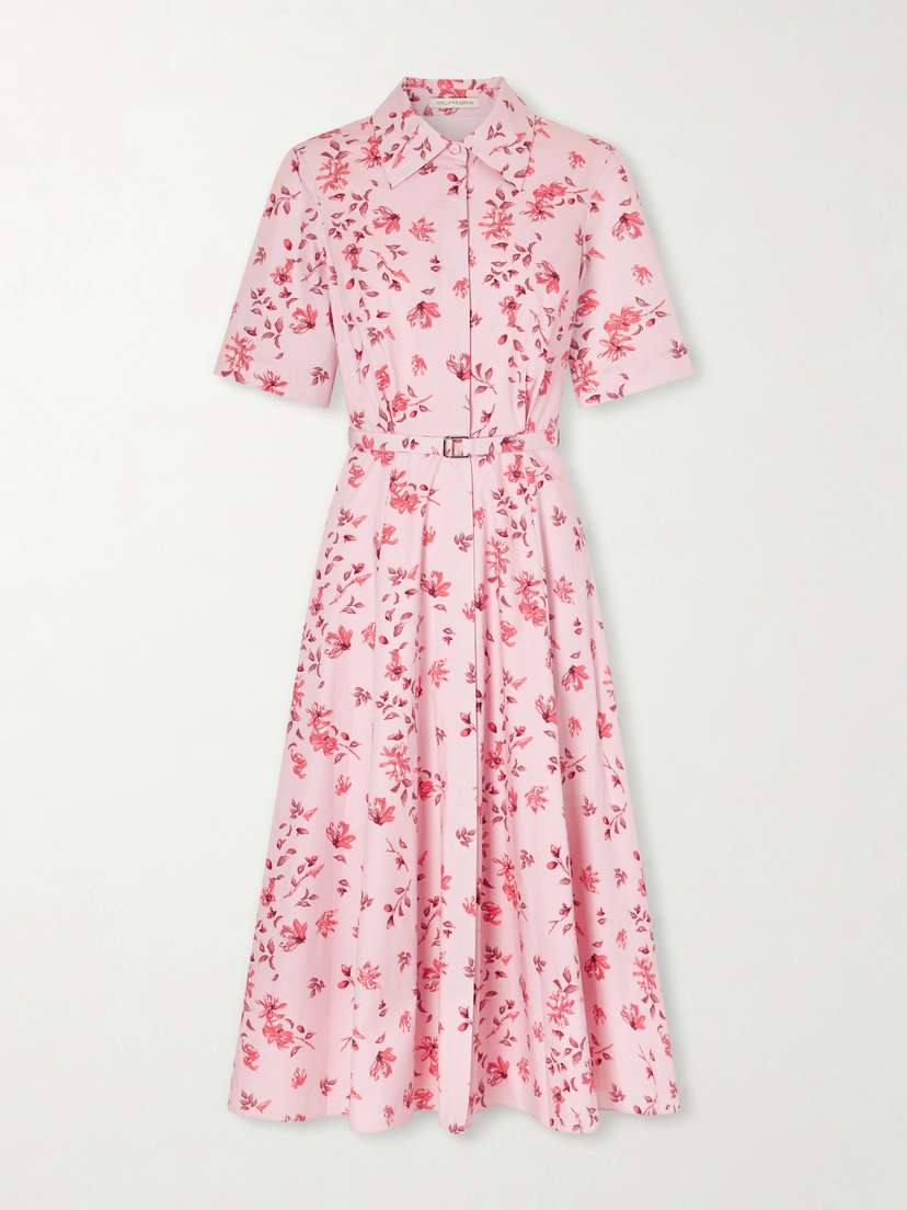 Emilia Wickstead Rubie Belted Floral-print Organic Cotton-poplin Midi Dress | Thumbnail 5 Emilia Wickstead Rubie Belted Floral-print Organic Cotton-poplin Midi Dress | Thumbnail 5