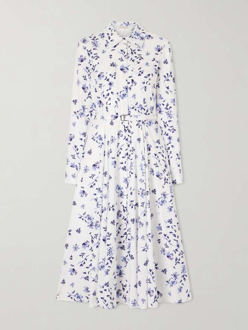 Emilia Wickstead Emmalyna Floral-print Organic Cotton-poplin | Thumbnail 5 Emilia Wickstead Emmalyna Floral-print Organic Cotton-poplin | Thumbnail 5