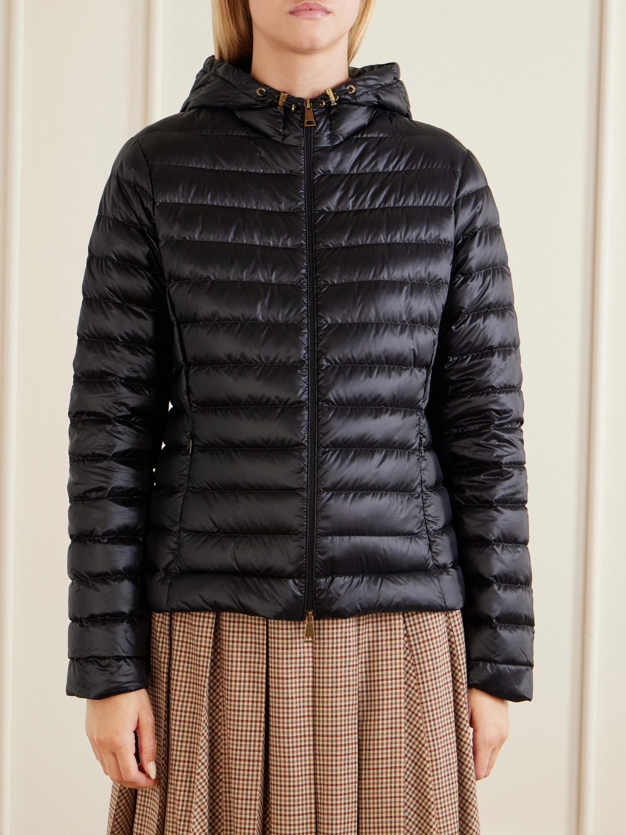 Igelhood Hooded Quilted Shell Down Jacket