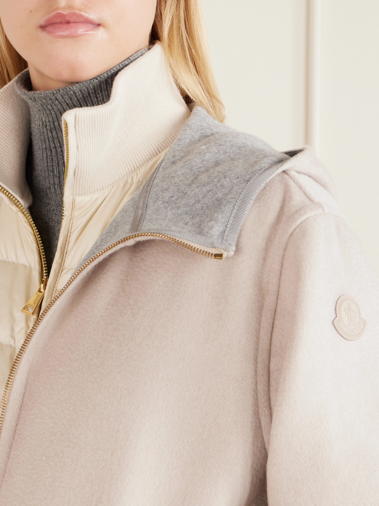 Layered Wool And Cashmere-Blend Jacket