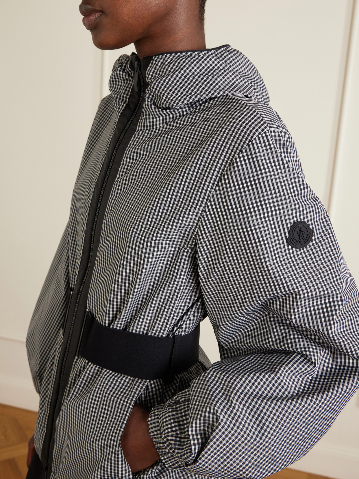Rythme Belted Checked Jacket