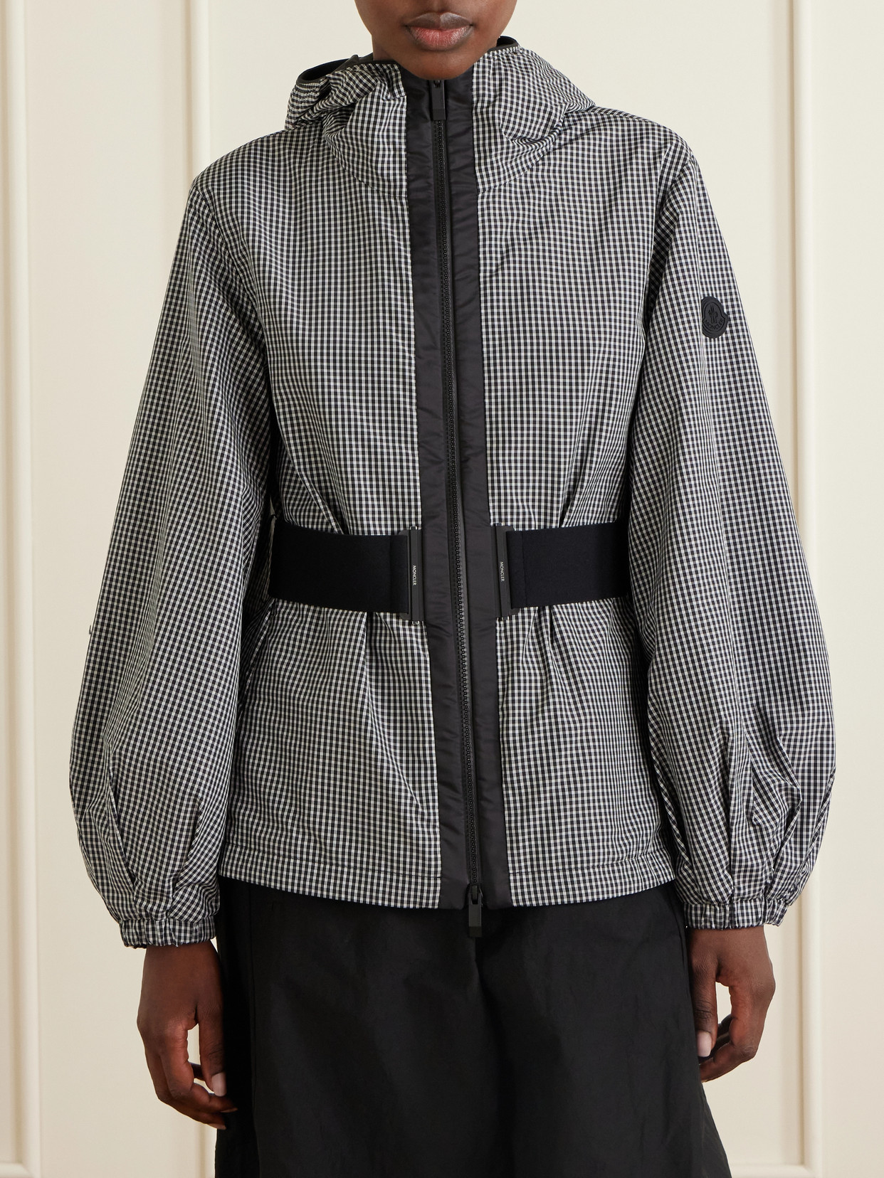 Rythme Belted Checked Jacket