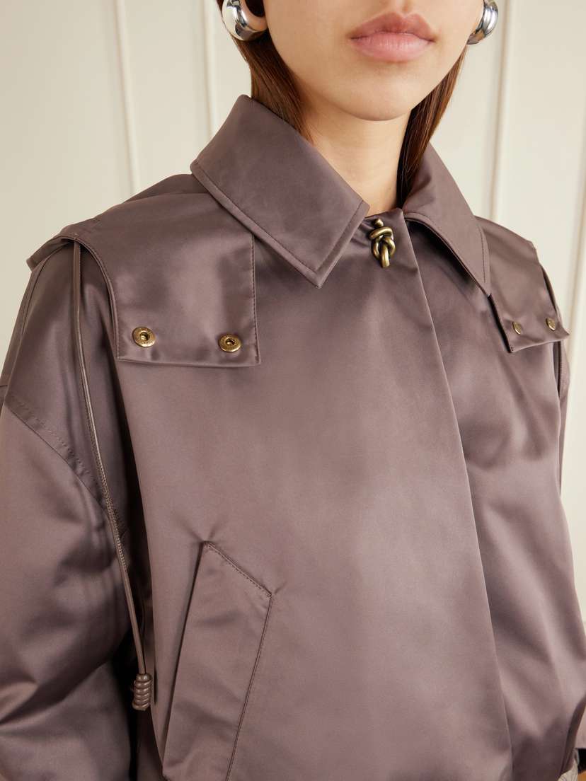 Moncler Chevreuil Duchesse-satin Jacket | Thumbnail 5 Moncler Chevreuil Duchesse-satin Jacket | Thumbnail 5
