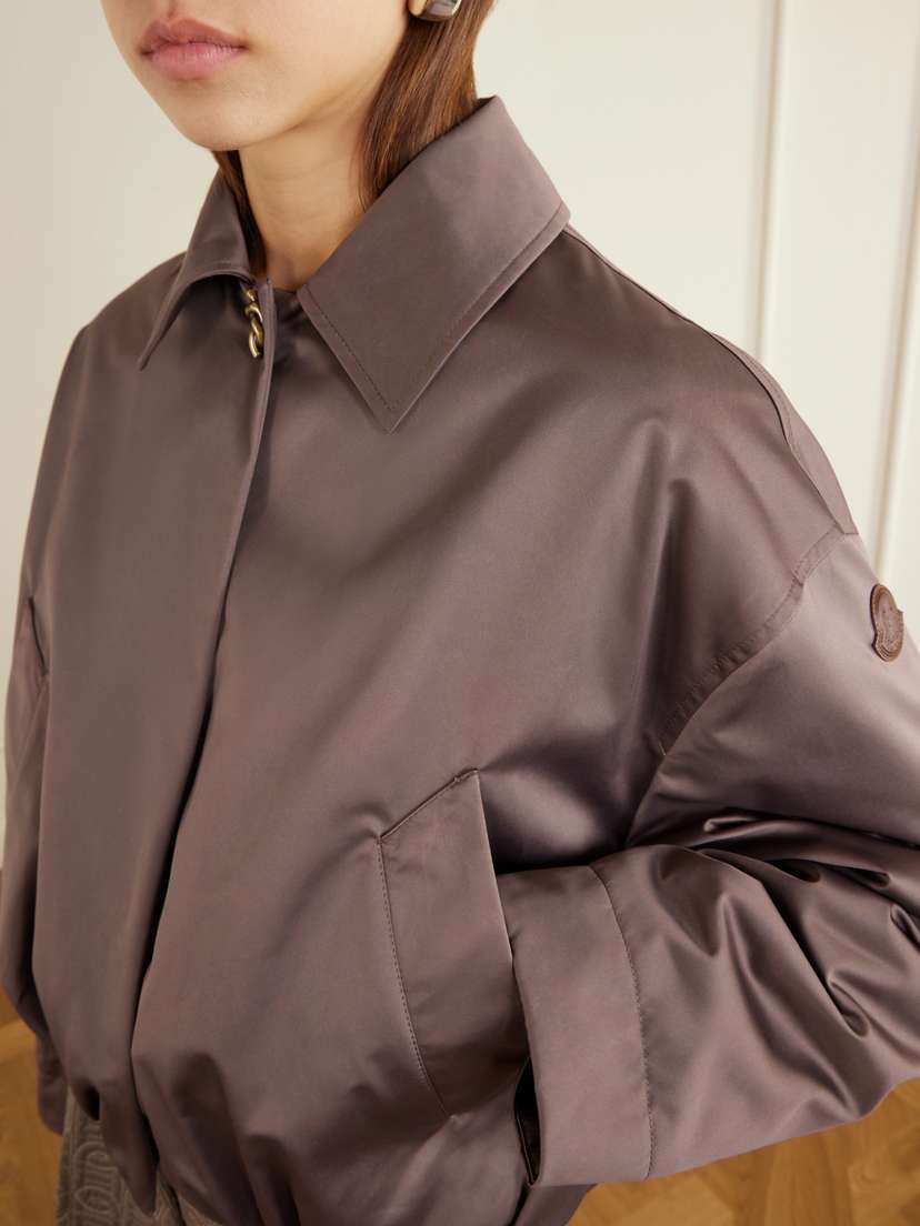 Moncler Chevreuil Duchesse-satin Jacket | Thumbnail 6 Moncler Chevreuil Duchesse-satin Jacket | Thumbnail 6