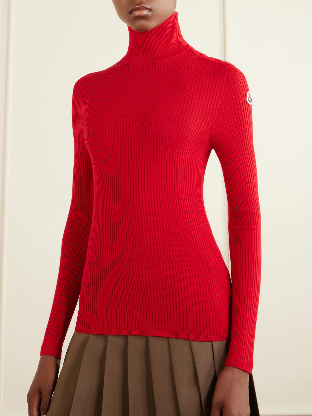 Logo-Appliquéd Sweater