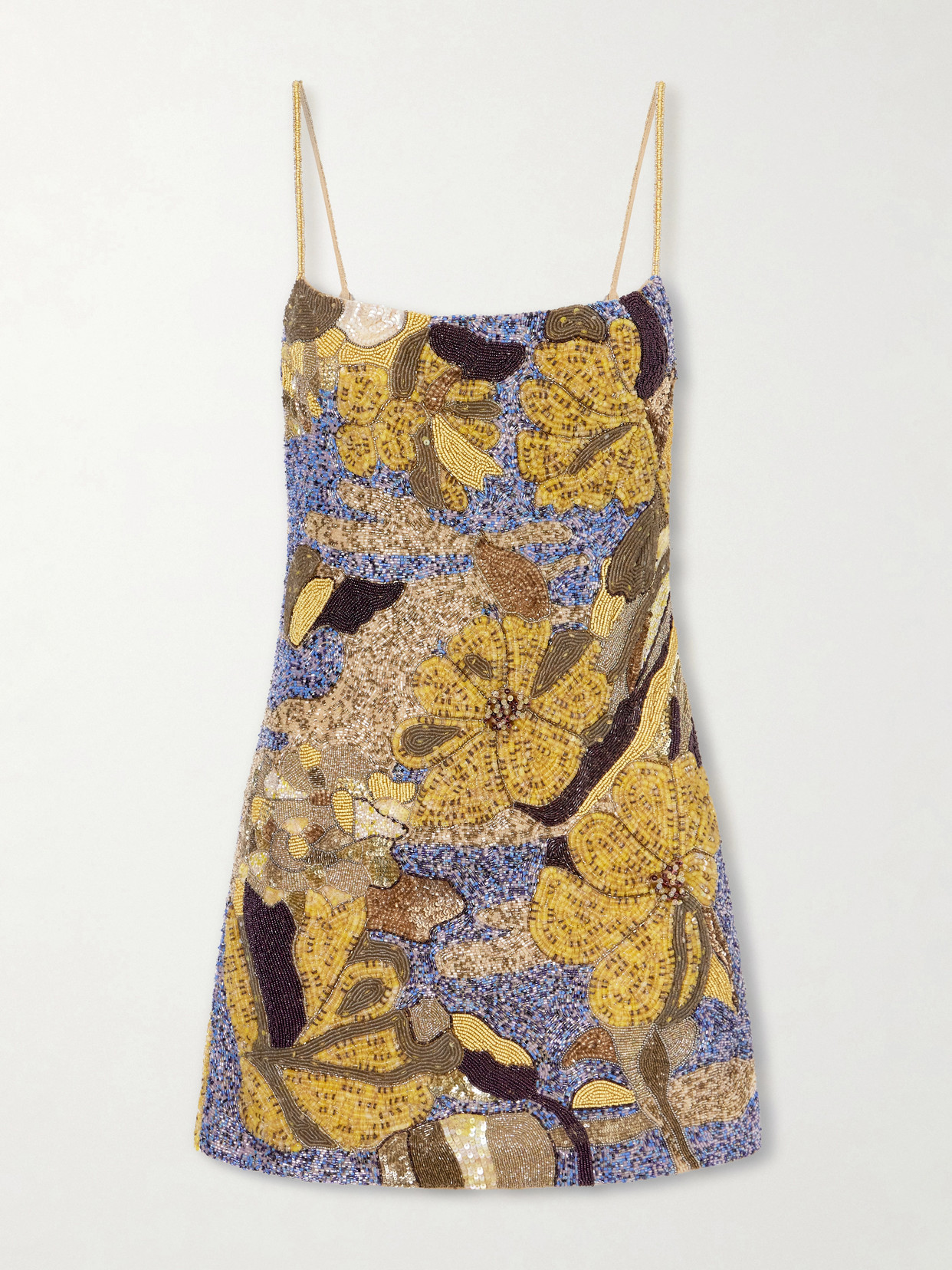 Cult Gaia Bebe Embellished Mini Dress In Multi