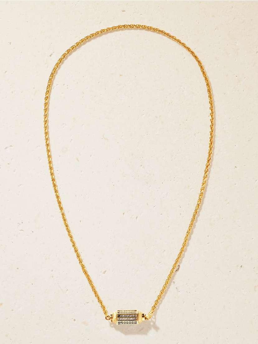 Marie Lichtenberg 18-karat Gold Diamond Necklace