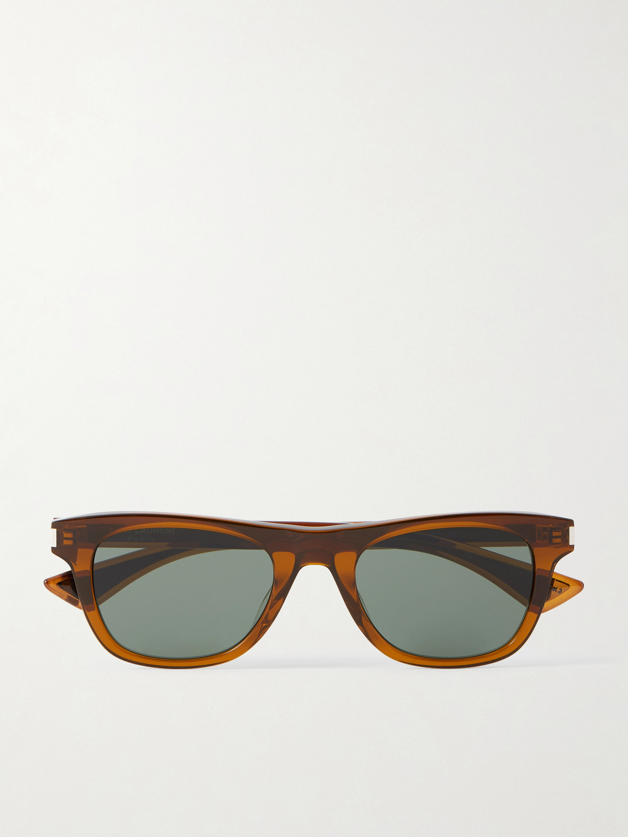 Saint Laurent D-frame Acetate Sunglasses In Gray