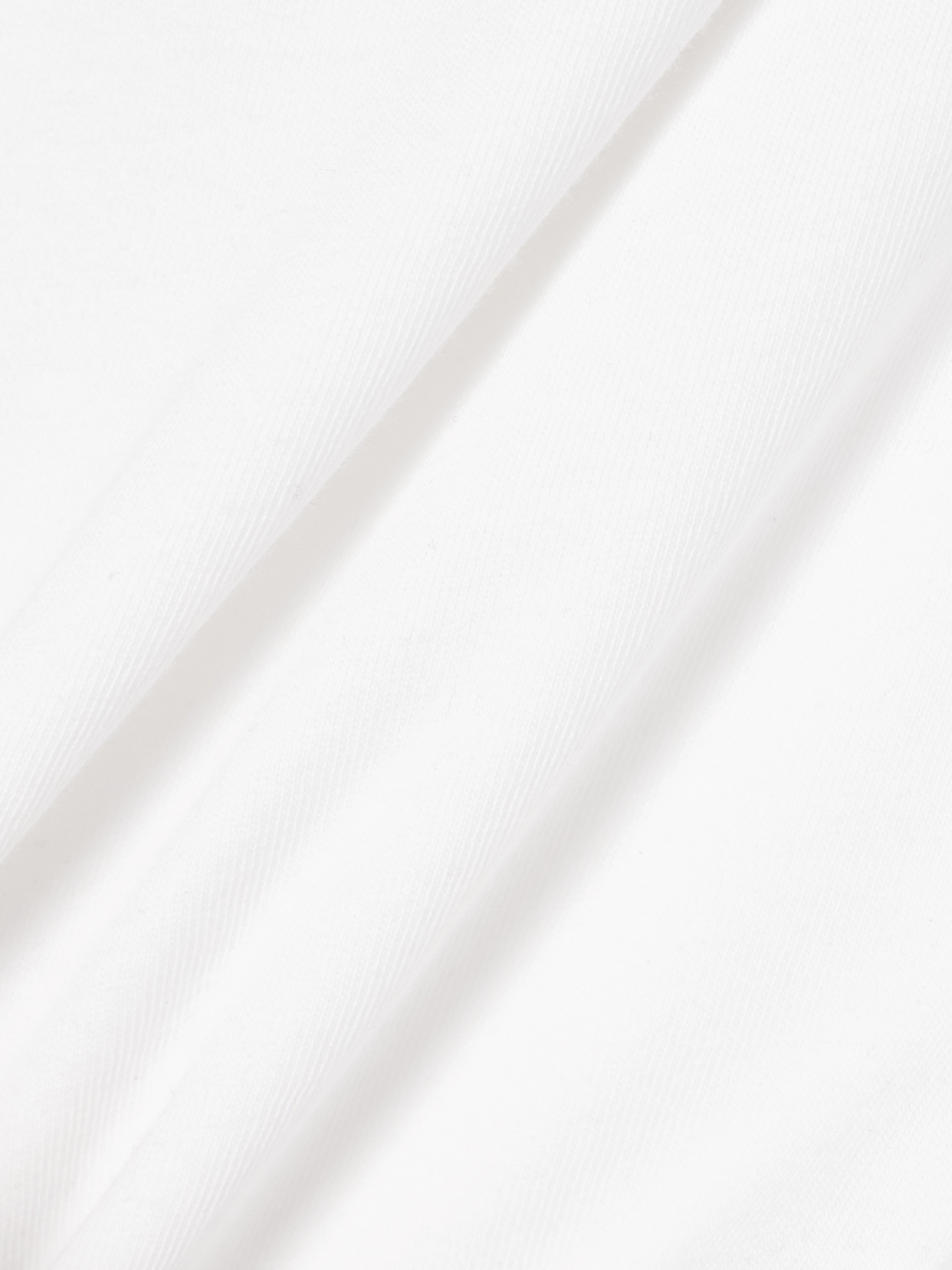 Agolde Beth Draped Organic-cotton Jersey T-shirt In White