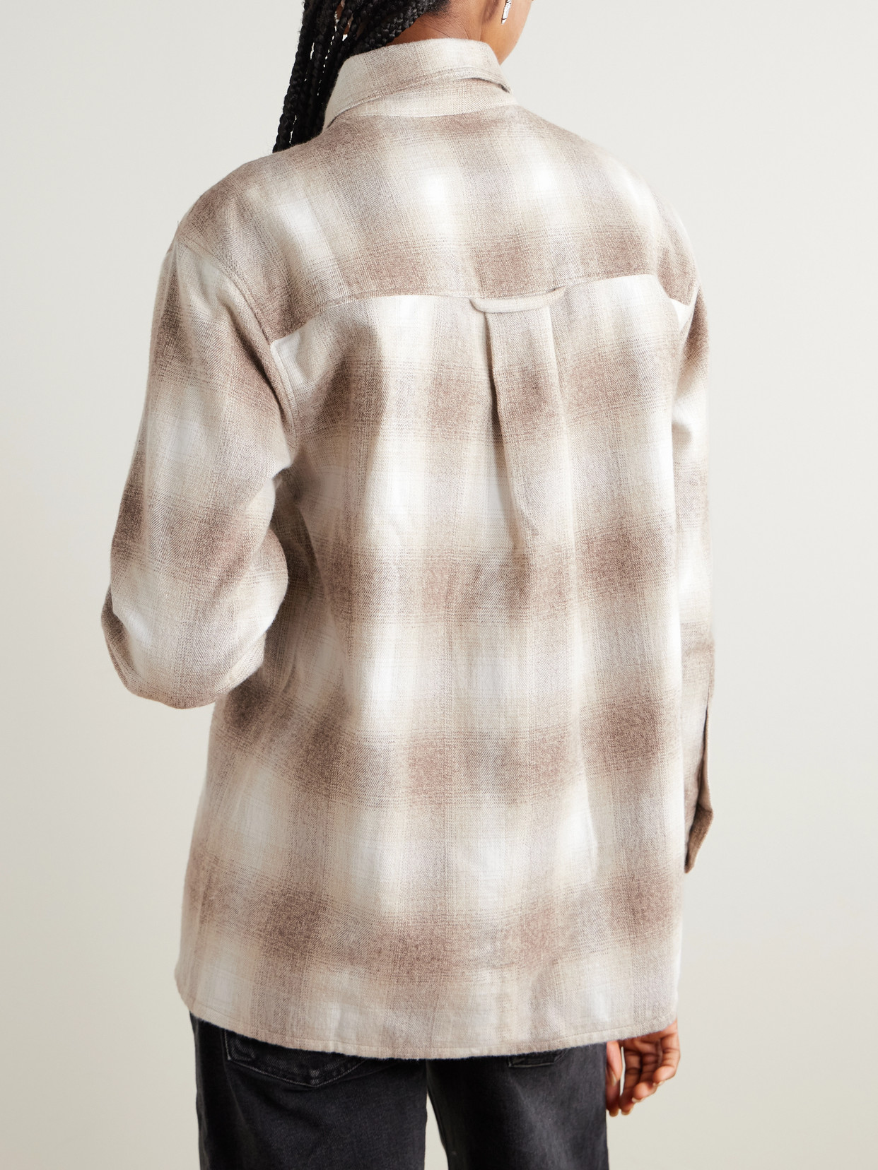 Kota Checked Cotton-Flannel Shirt