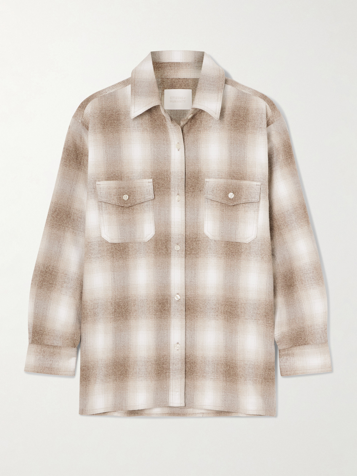 Kota Checked Cotton-Flannel Shirt