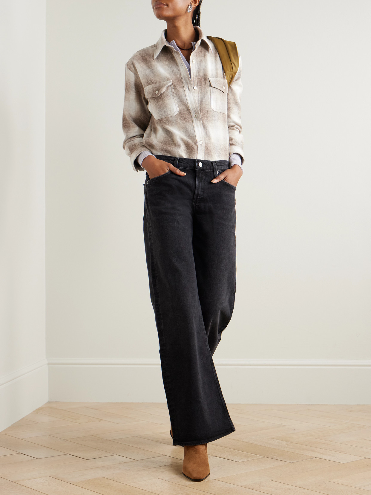 Kota Checked Cotton-Flannel Shirt