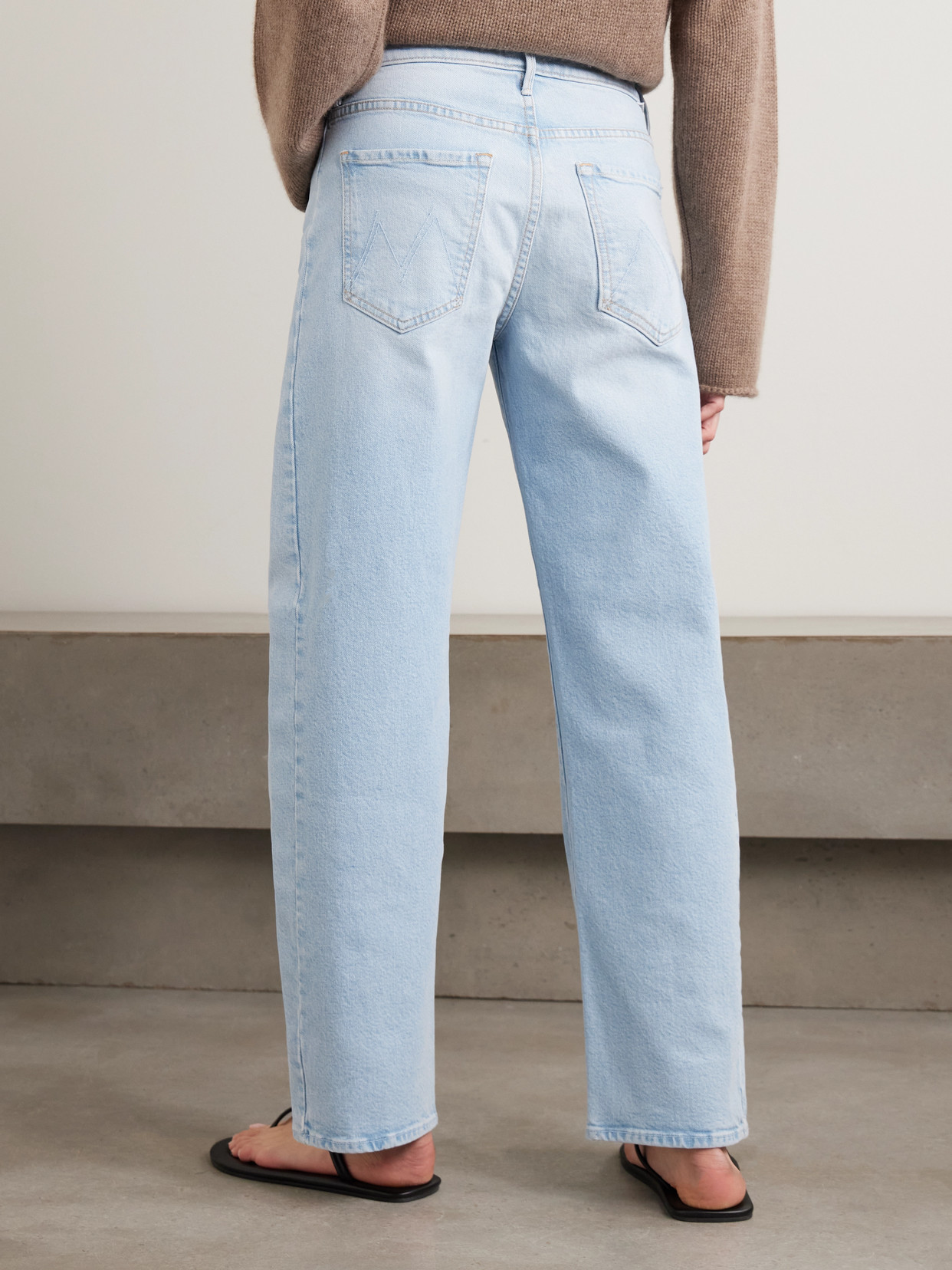 The Half-Pipe Hover Mid-Rise Wide- Leg