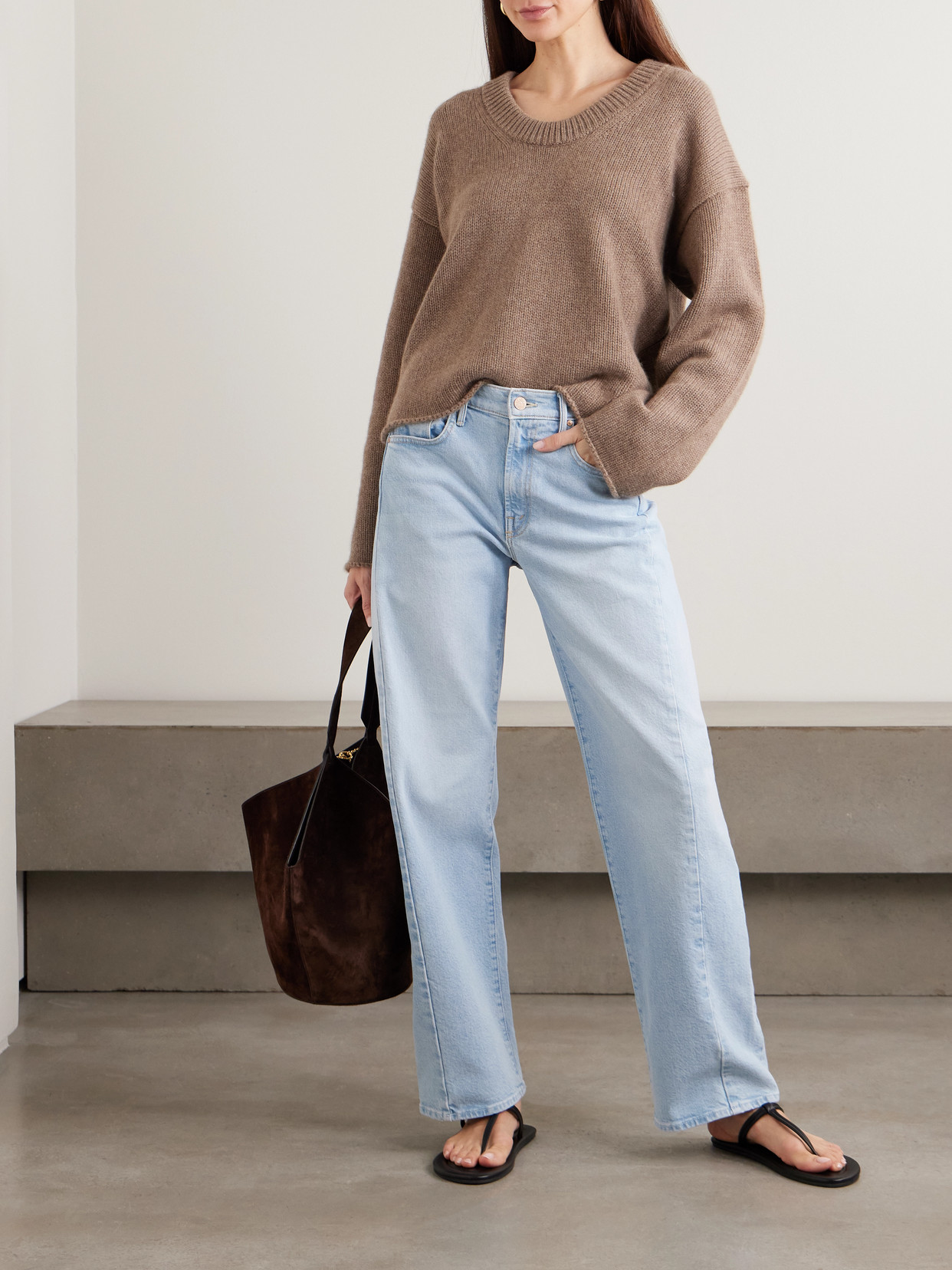 The Half-Pipe Hover Mid-Rise Wide- Leg
