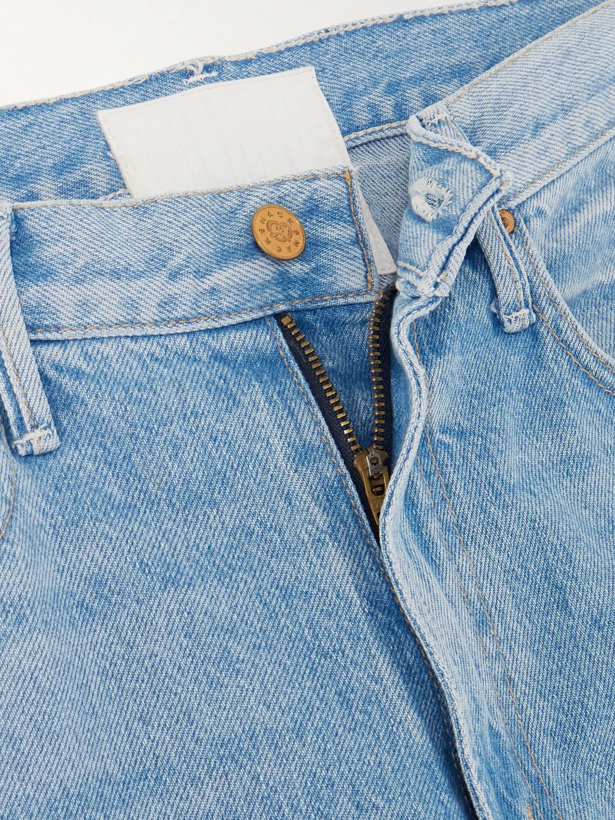 Snacks! The Lemon Twist Mid-Rise Wide-Leg Jeans