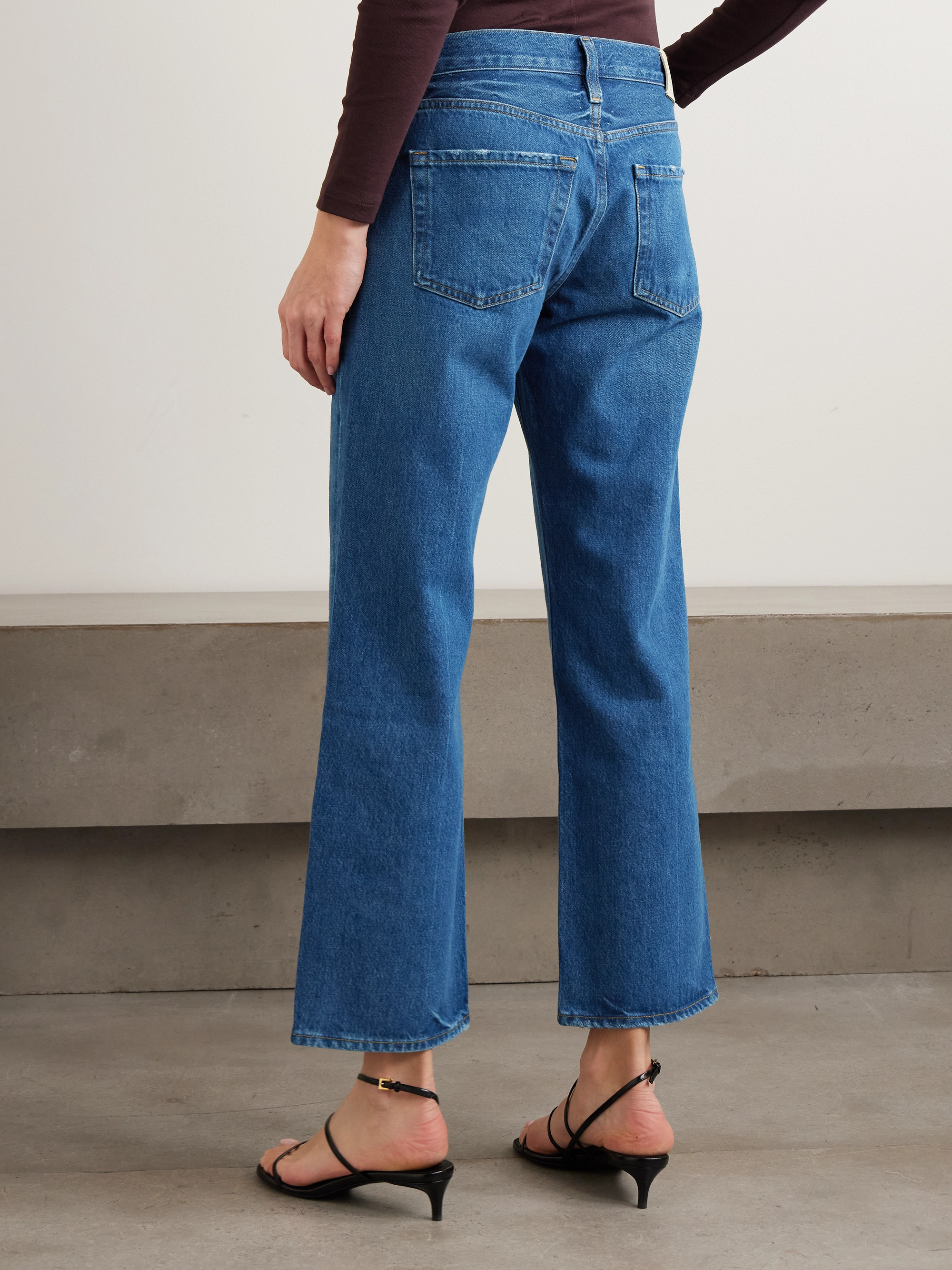 Citizens Of Humanity Faye cropped mid-rise straight-leg jeans thumbnail