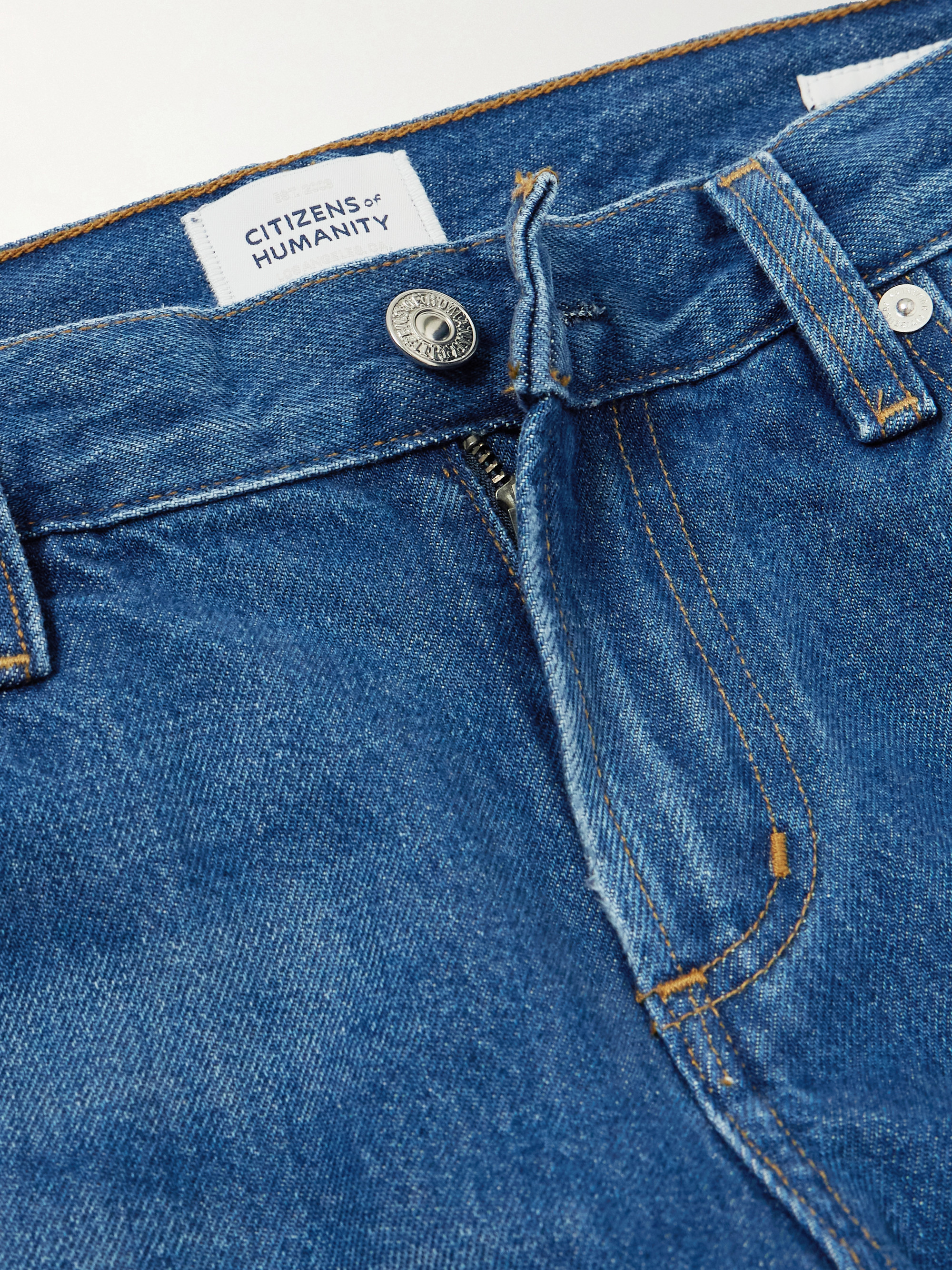 Citizens Of Humanity Faye cropped mid-rise straight-leg jeans thumbnail