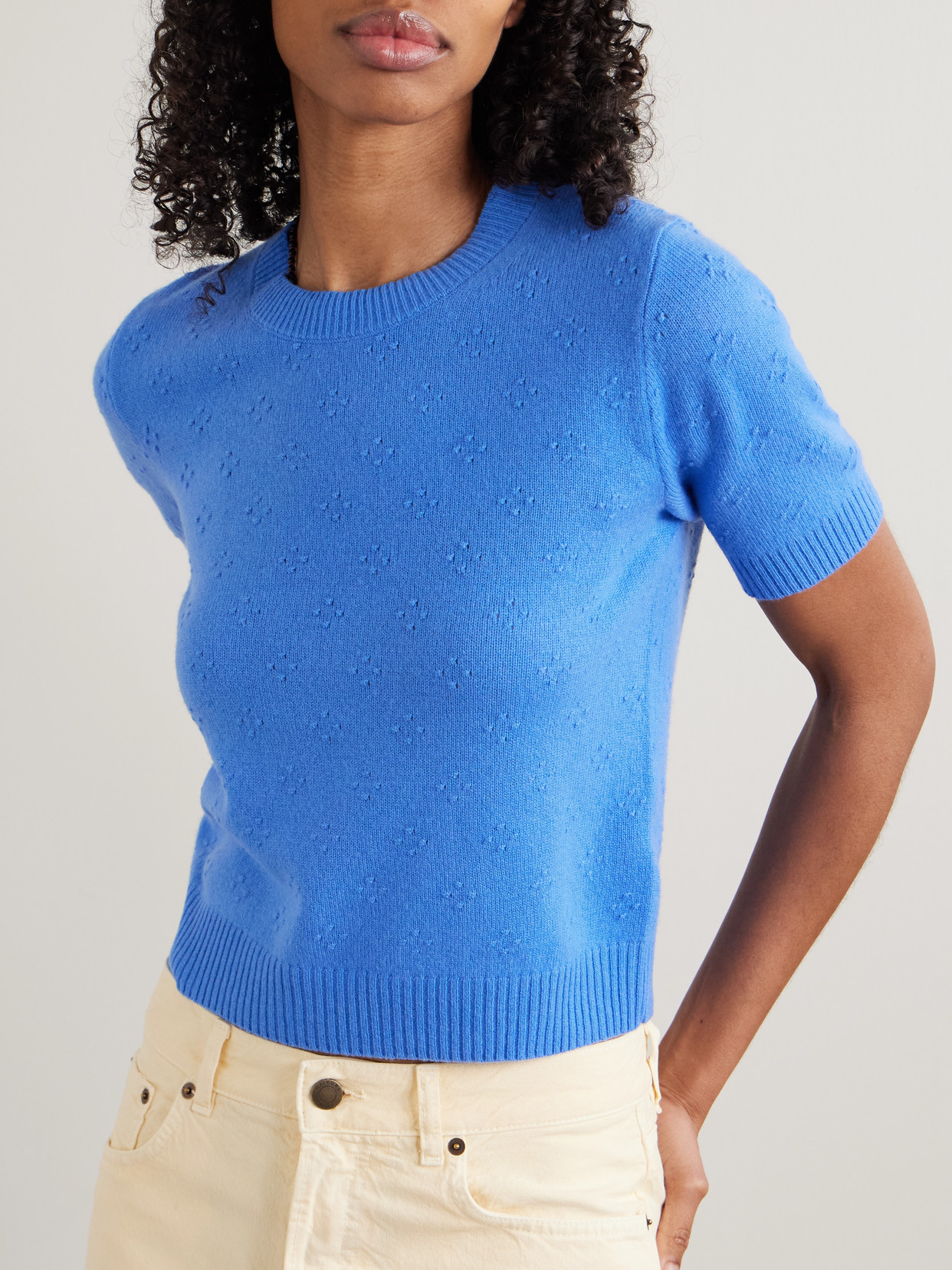 Compass Cashmere T-Shirt