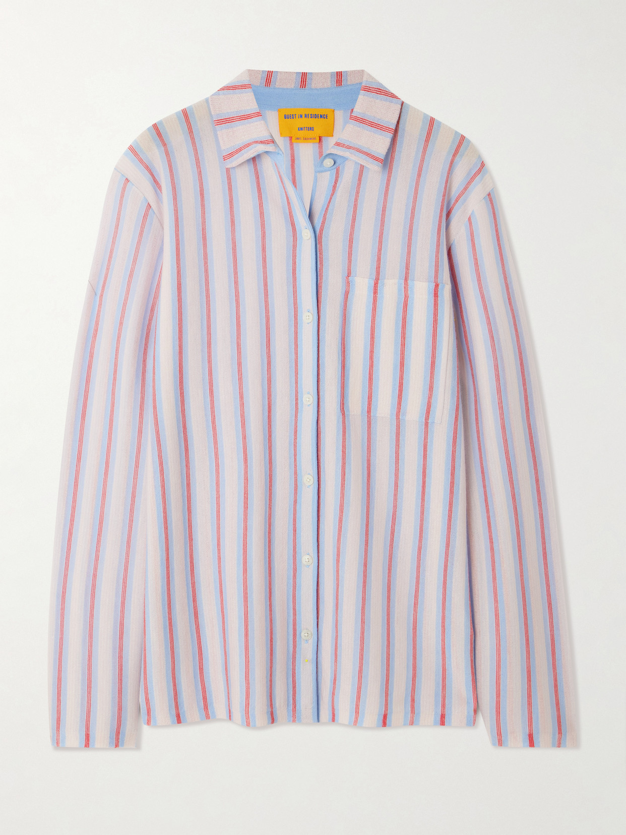 Showtime Striped Cashmere Shirt