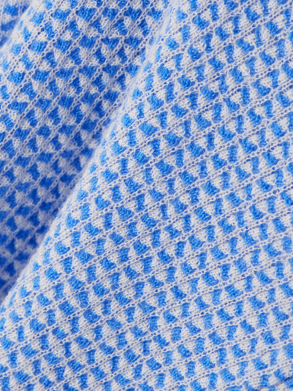 Cashmere-Piqué Polo