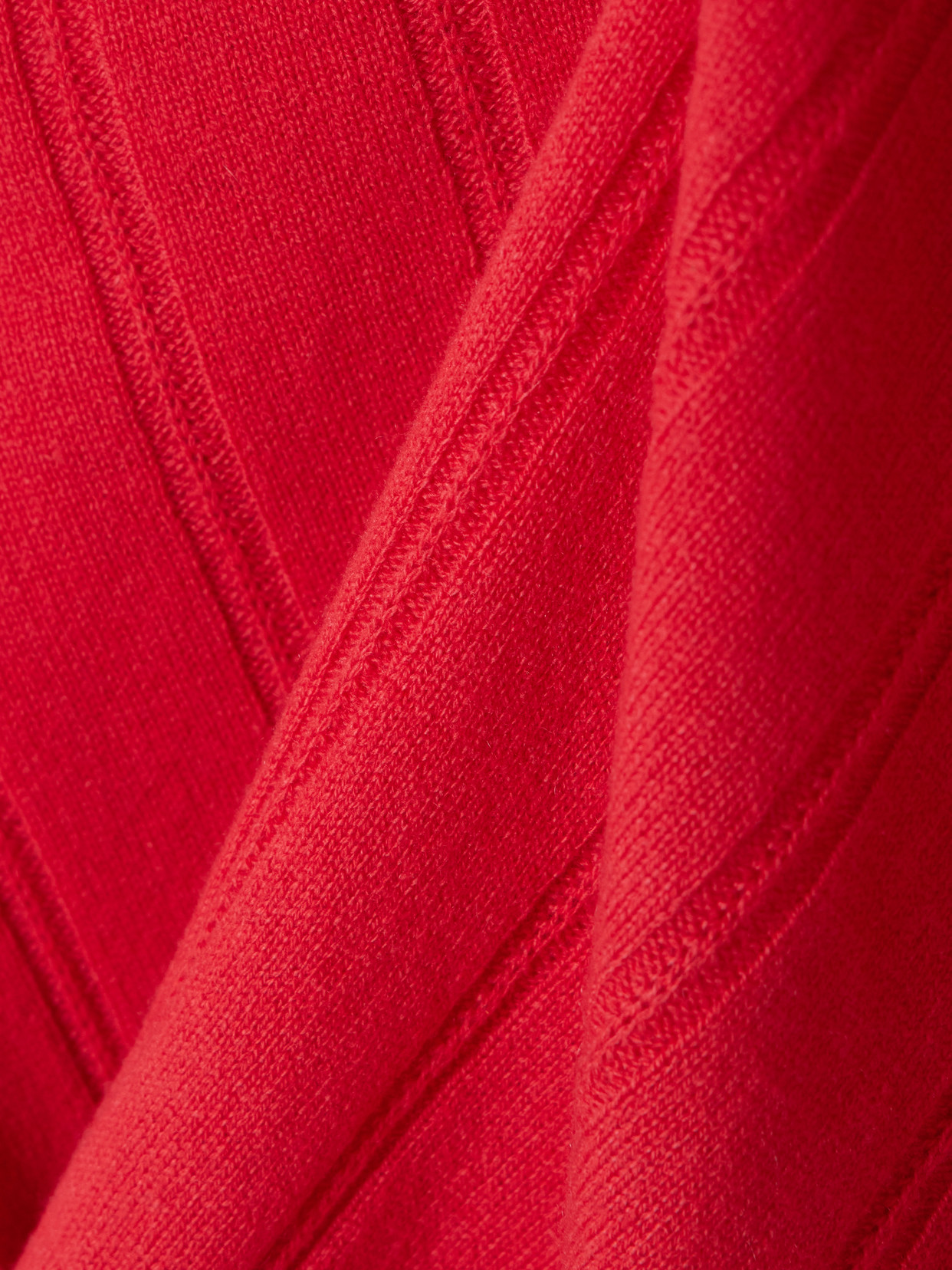 Pele Piped Two-Tone Ribbed Cashmere Polo Sweater