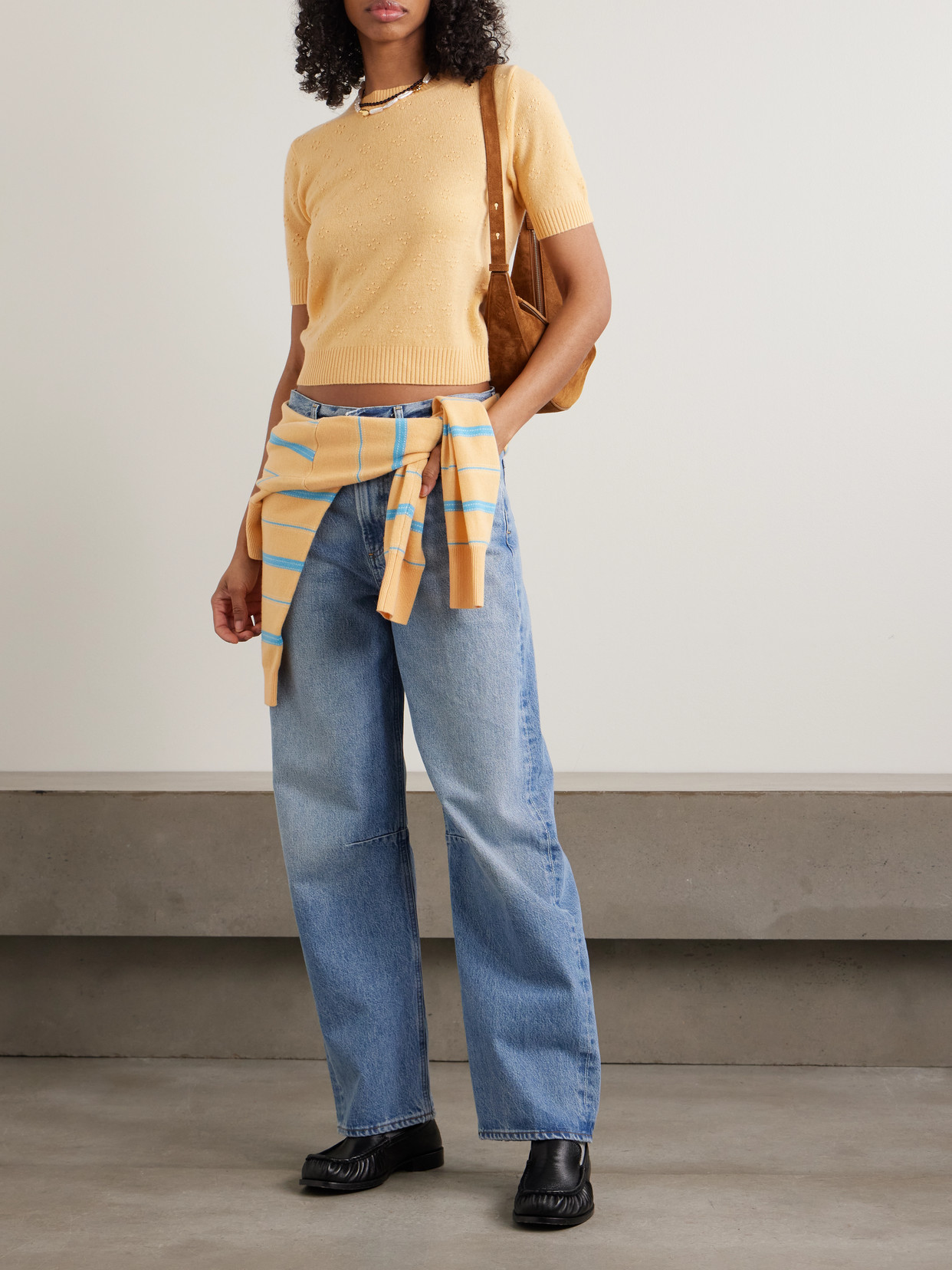 Compass Cashmere T-Shirt