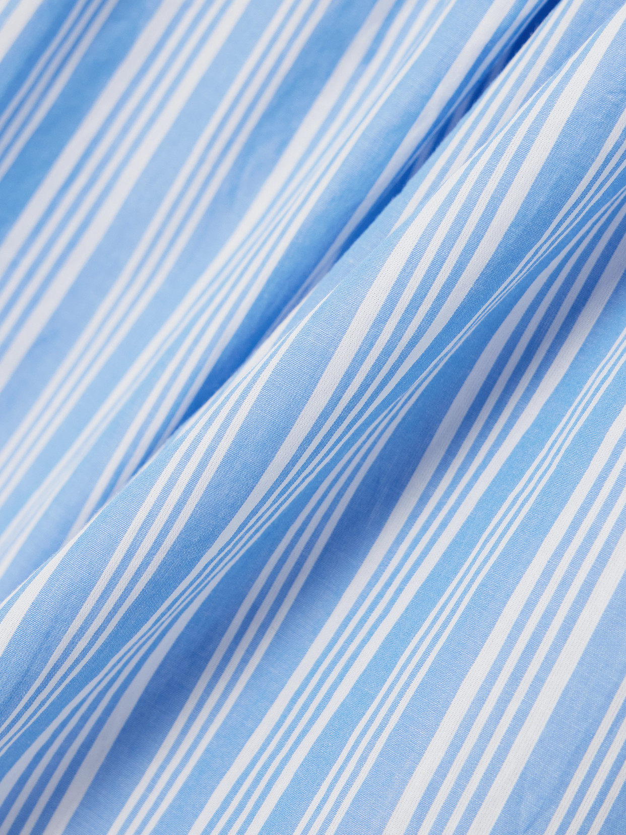 Dôen - Marceline Tiered Striped Organic Cotton Midi