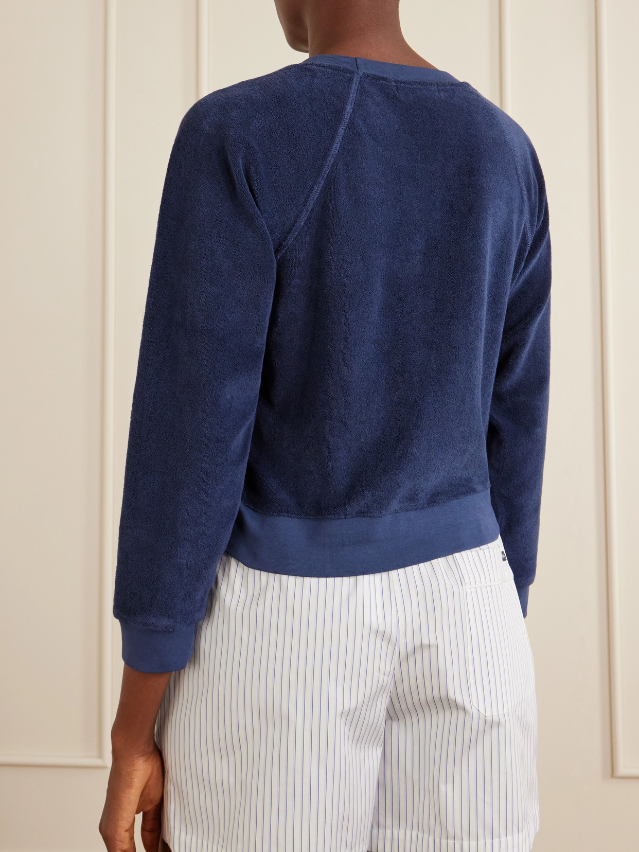 Tilos Cotton-Blend Terry Sweater
