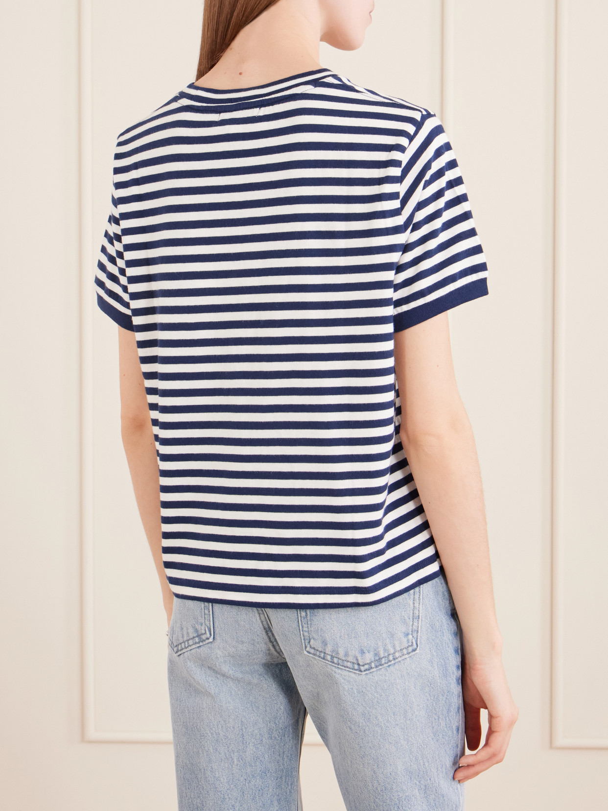 Symi Striped Cotton-Jersey T-Shirt