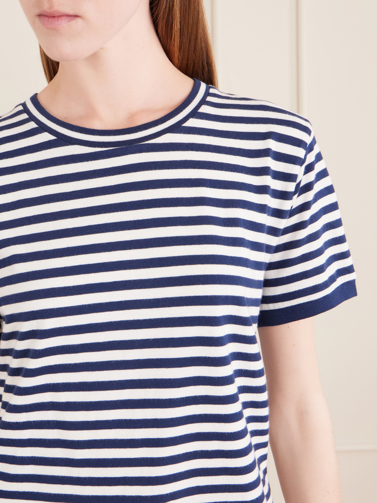 Symi Striped Cotton-Jersey T-Shirt