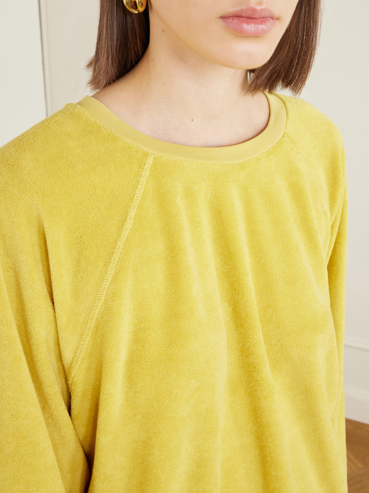 Samos Cotton-Blend Terry Sweatshirt