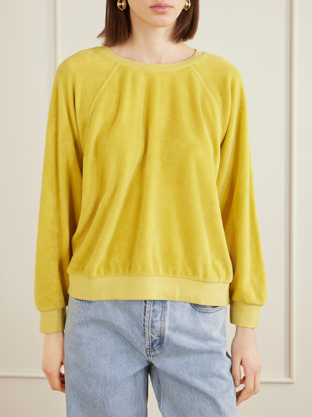 Samos Cotton-Blend Terry Sweatshirt