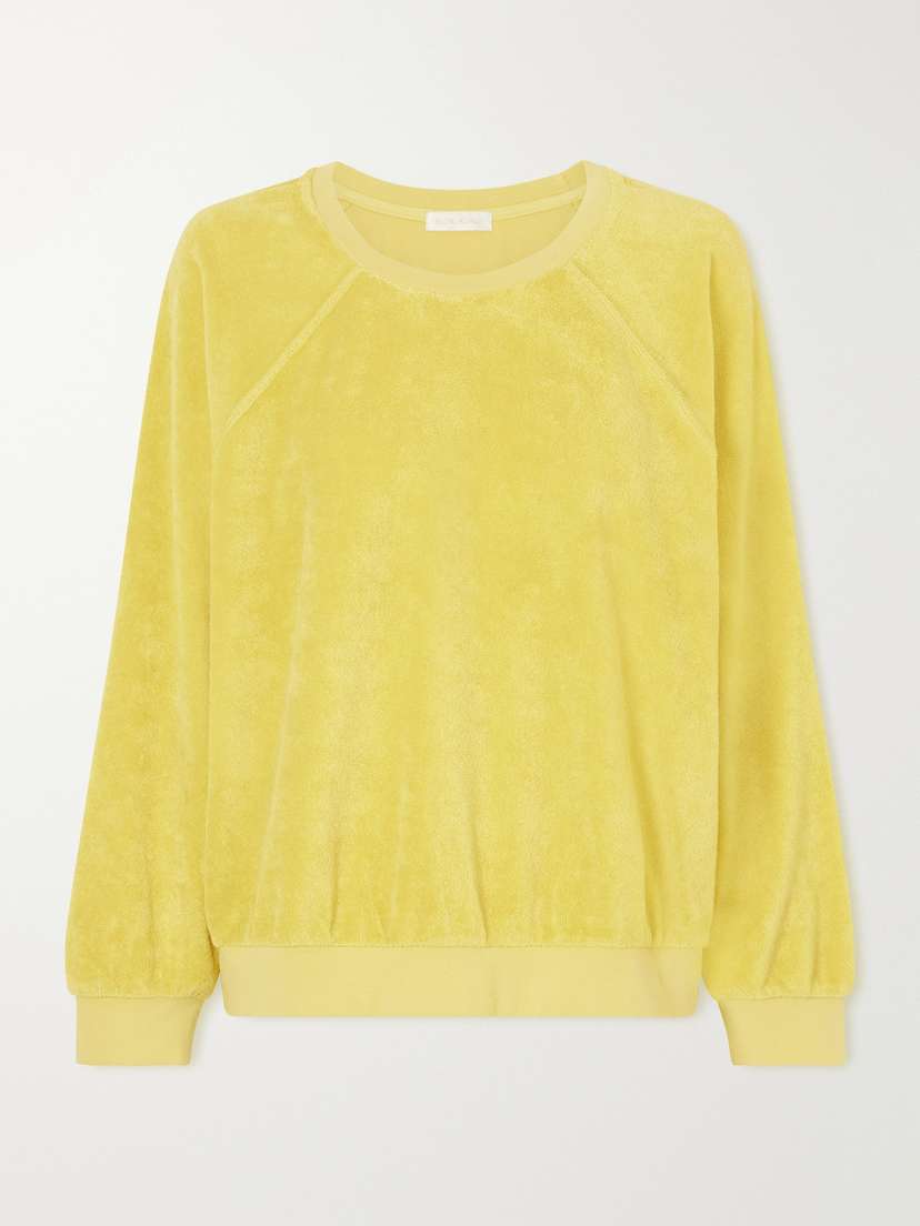 Suzie Kondi Samos Cotton-blend Terry Sweatshirt
