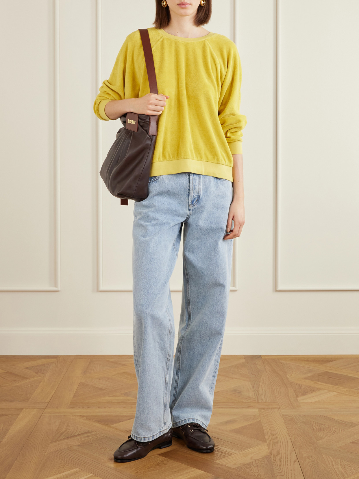 Samos Cotton-Blend Terry Sweatshirt