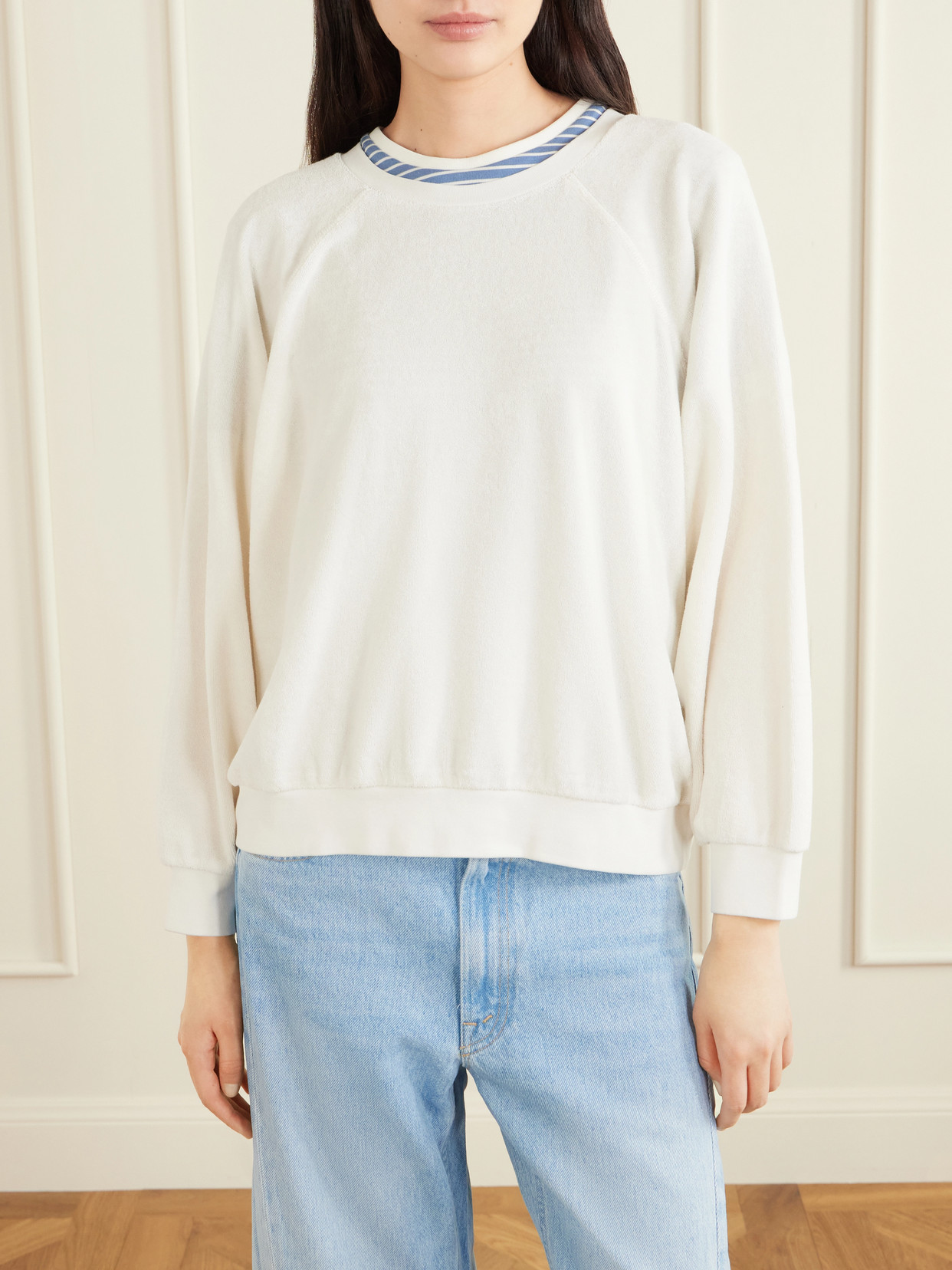 Samos Cotton-Blend Terry Sweatshirt