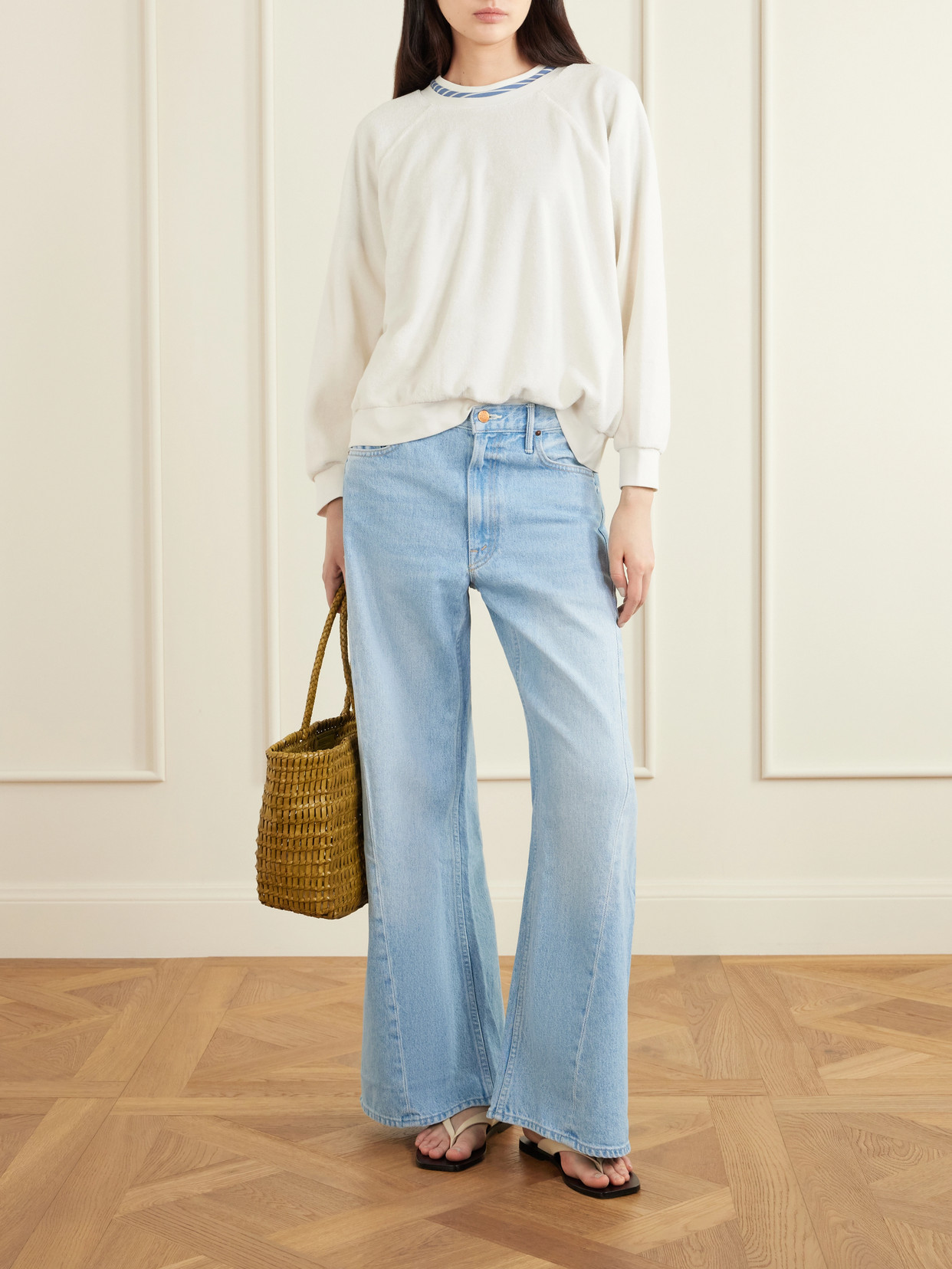 Samos Cotton-Blend Terry Sweatshirt