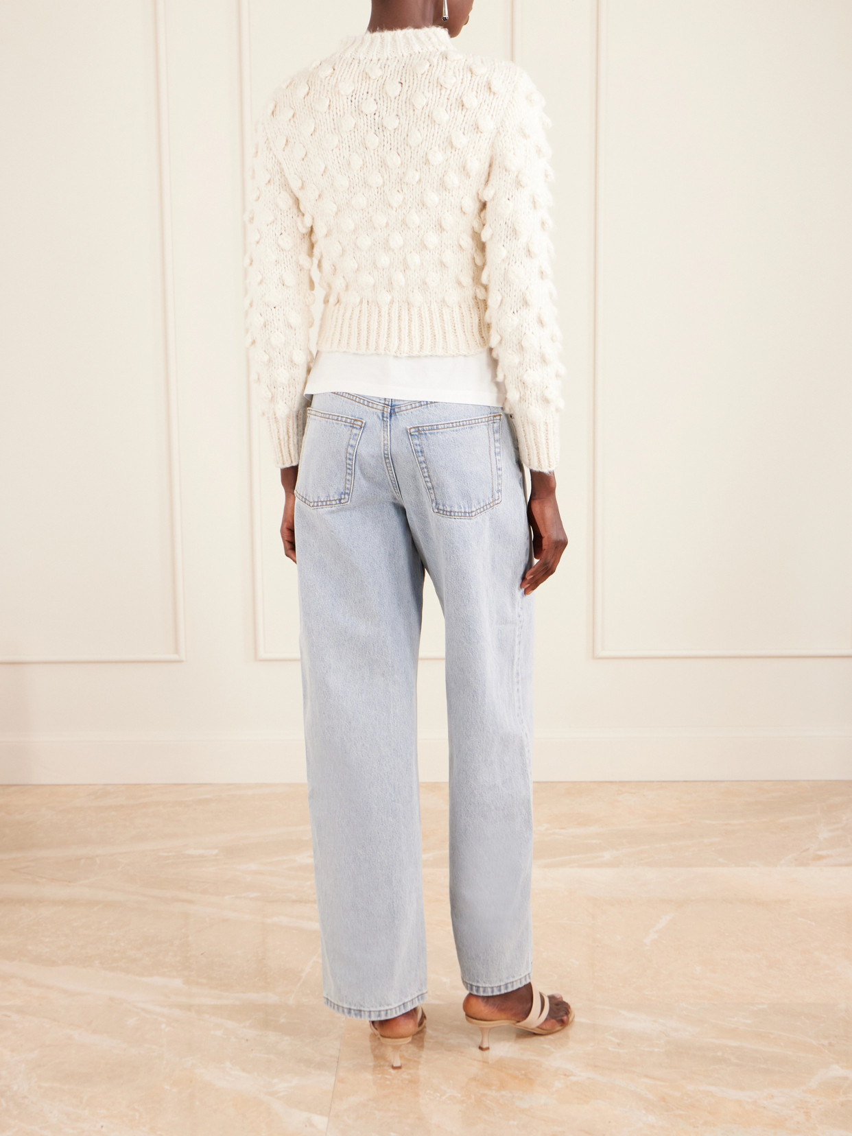 Bia Knitted Cotton And Silk-Blend Sweater