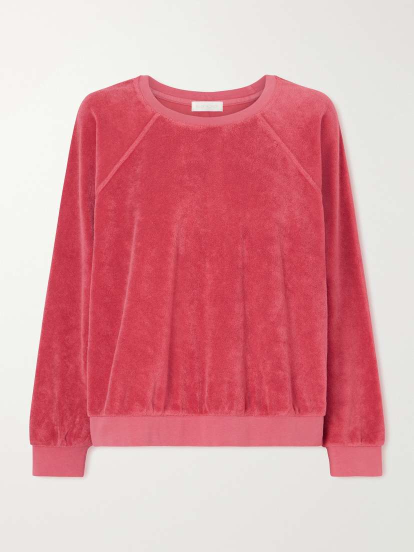 Suzie Kondi Samos Cotton-blend Terry Sweatshirt