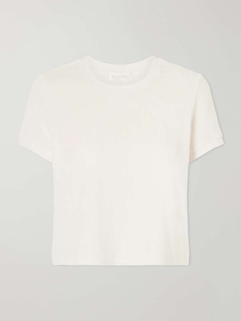 Suzie Kondi Carpi Cotton-blend Terry T-shirt