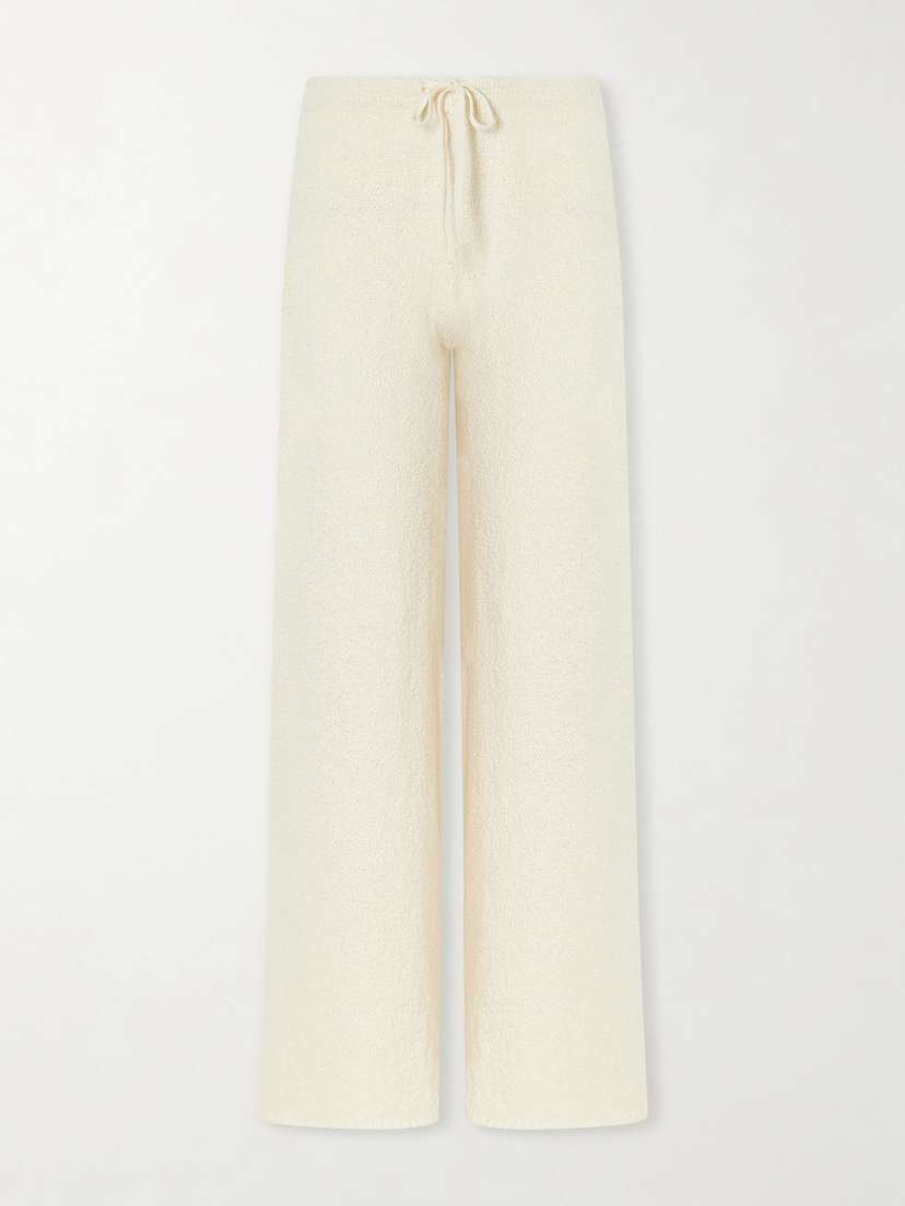 Suzie Kondi Calla Cotton-bouclé Flared Pants | Thumbnail 6 Suzie Kondi Calla Cotton-bouclé Flared Pants | Thumbnail 6