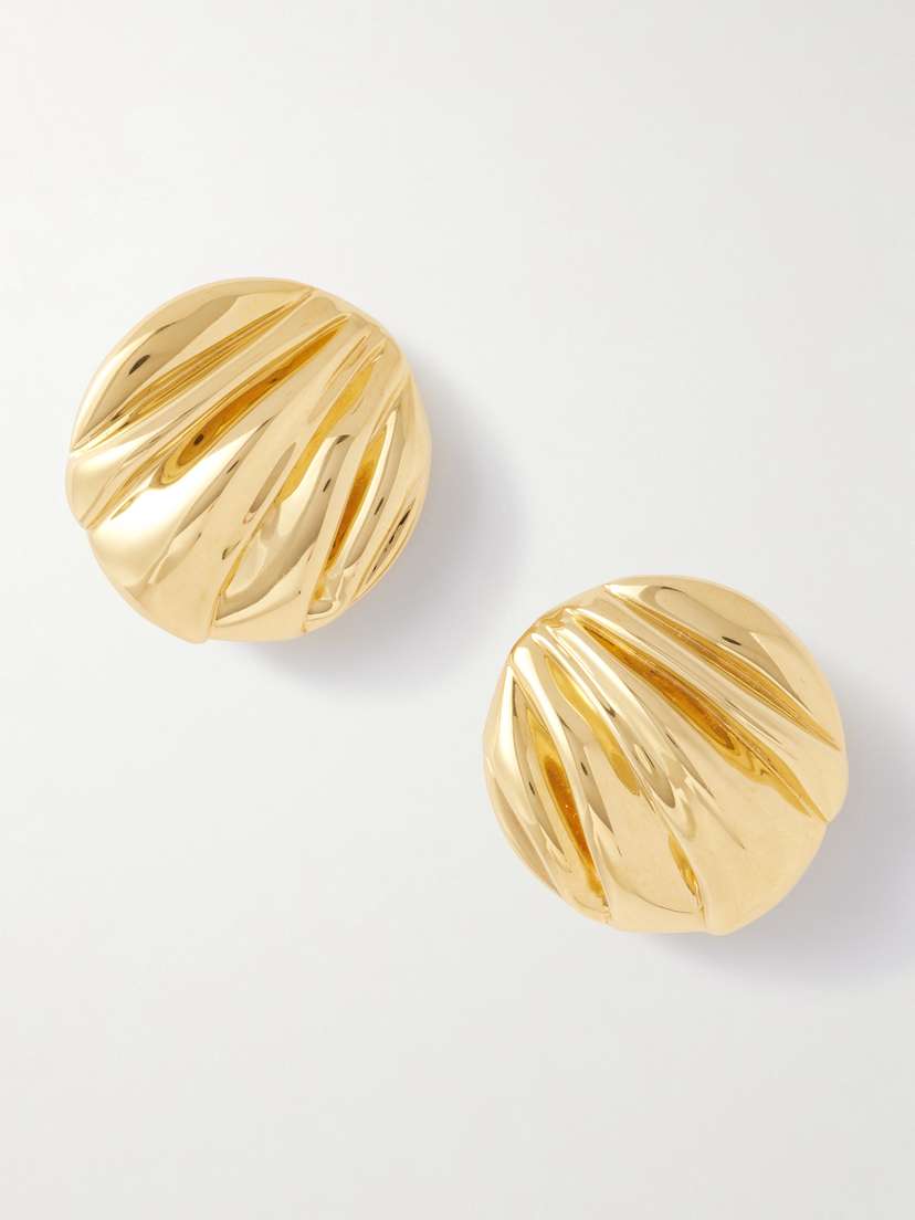 Chloé tone Clip Earrings