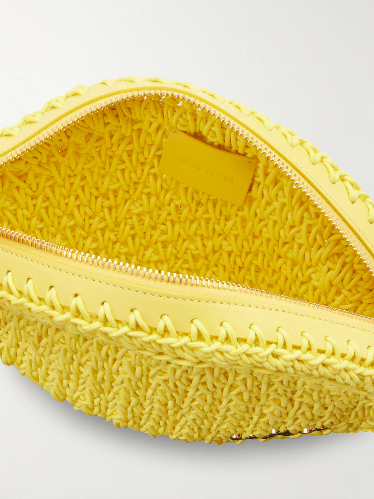 Chloé - Tropicus Embellished Leather-Trimmed Woven Shoulder Bag