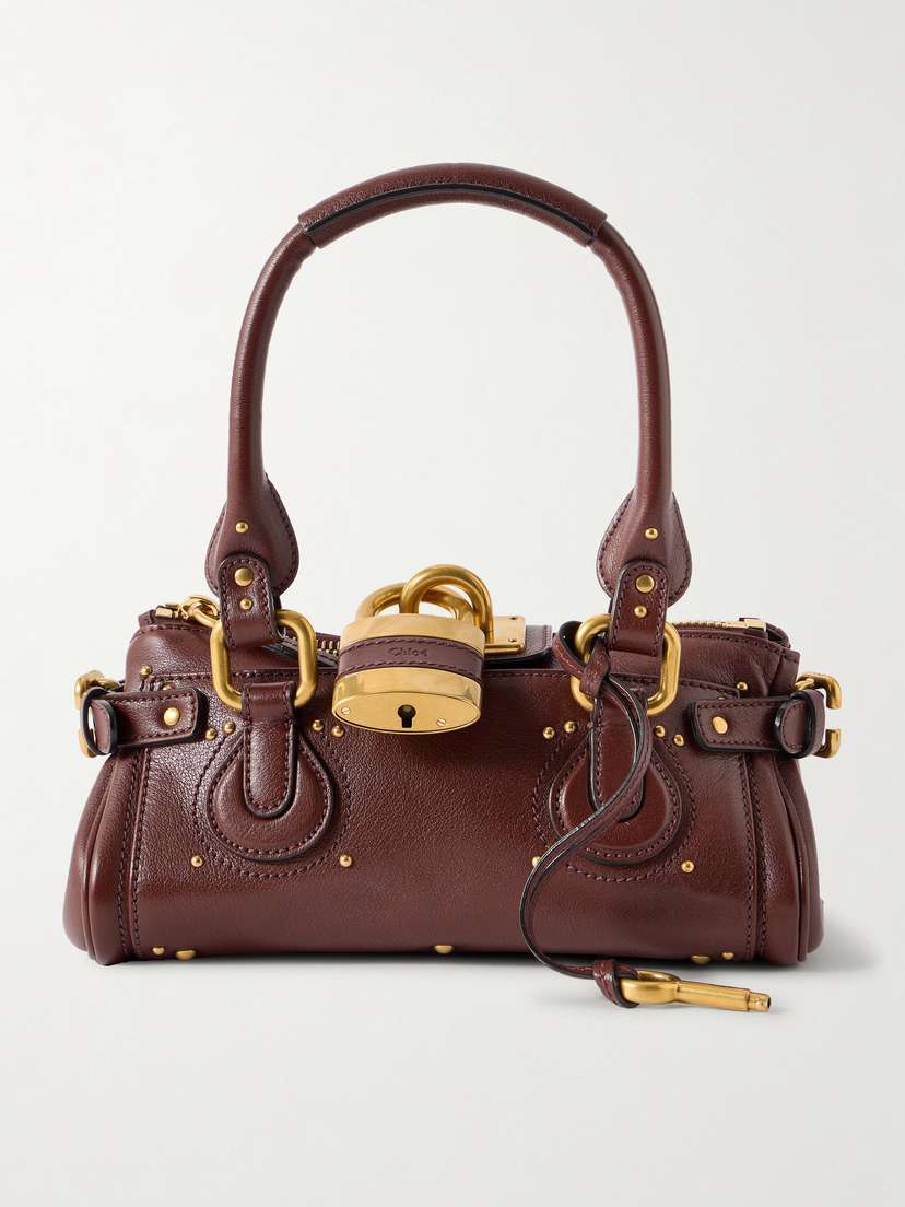 Chloé Paddington Embellished Leather Tote