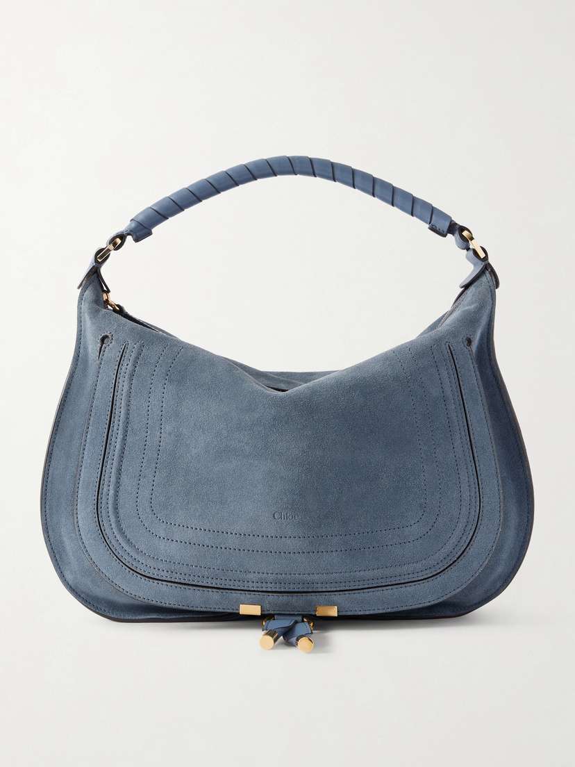Chloé Marcie Suede Shoulder Bag