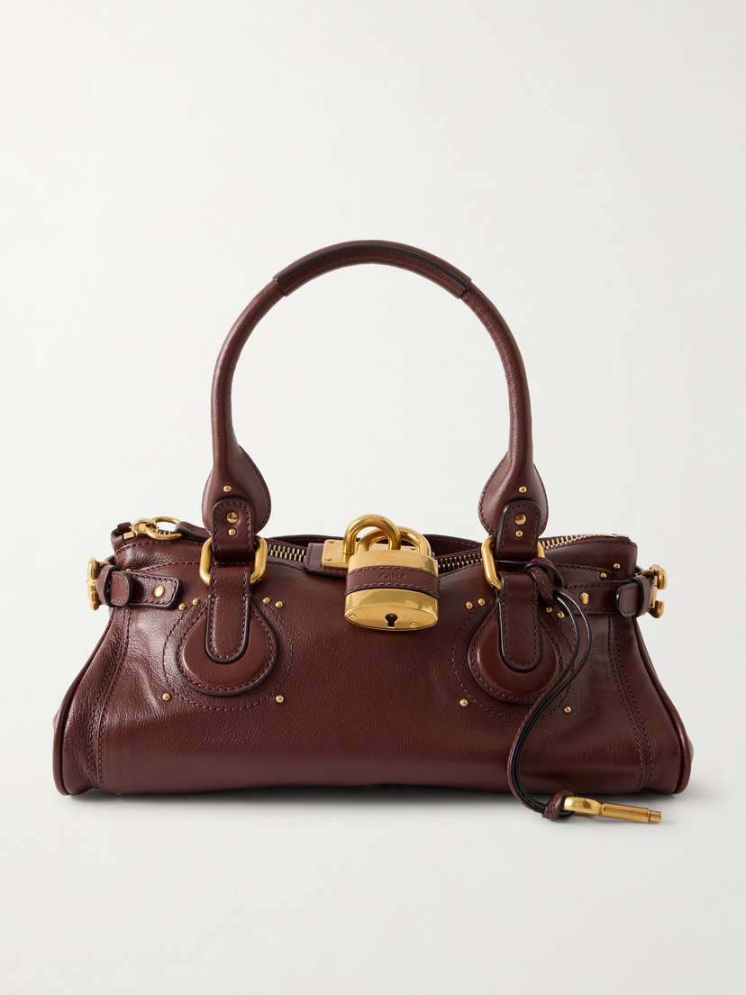 Chloé Paddington Embellished Leather Tote